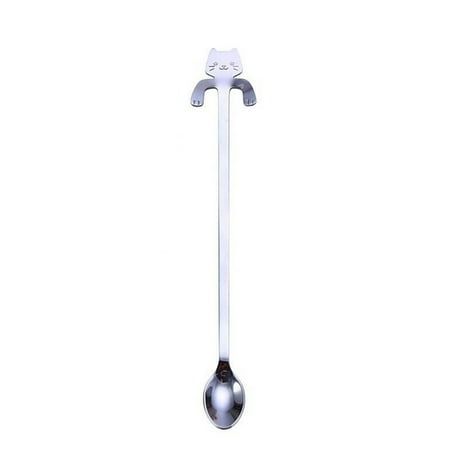 Cute Cat Spoon Long Handle Spoons Flatware Coffee Drinking Tools Kitchen Gadget
Cute Cat Spoon Long Handle Spoons Flatware Coffee Drinking Tools Kitchen Gadget