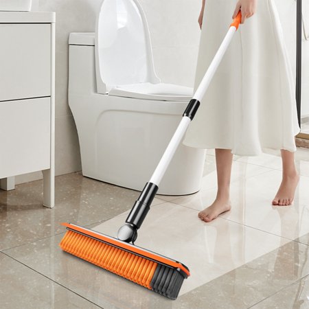 Hadaiis 2 in 1 Scrub Brush Scalable Cleaning Floor Floor Brush with Long Handle Grout Brush Scrape V-Shape Stiff Bristle Cleaning Brush with Squeegee 180° Rotating
Hadaiis 2 in 1 Scrub Brush Scalable Cleaning Floor Floor Brush with Long Handle Grout Brush Scrape V-Shape Stiff Bristle Cleaning Brush with Squeegee 180° Rotating