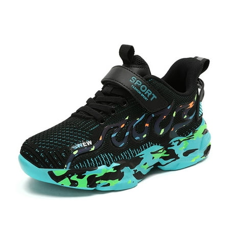 Kids Breathable Sneakers Lightweight Easy Walk Casual Sport Strap Athletic Running Shoes for Boys Girls Green
Kids Breathable Sneakers Lightweight Easy Walk Casual Sport Strap Athletic Running Shoes for Boys Girls Green