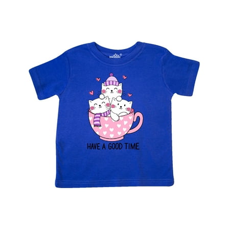 Inktastic Winter Cats in a Pink Teacup with Hearts Gift Toddler Boy or Toddler Girl T-Shirt
Inktastic Winter Cats in a Pink Teacup with Hearts Gift Toddler Boy or Toddler Girl T-Shirt