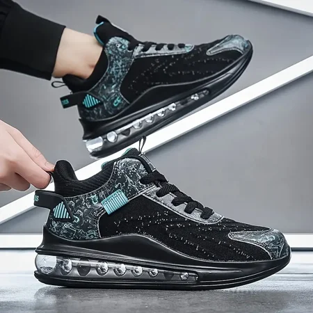 Men‘s Air Cushion Shock Absorption Running Shoes Trendy Lightweight Non-slip Comfortable Sneakers
Men‘s Air Cushion Shock Absorption Running Shoes Trendy Lightweight Non-slip Comfortable Sneakers