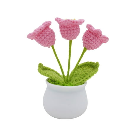 Weloille Crochet Simulation Flower Pot Finished Wool Flower Indoor Car Decoration Small Pot
Weloille Crochet Simulation Flower Pot Finished Wool Flower Indoor Car Decoration Small Pot