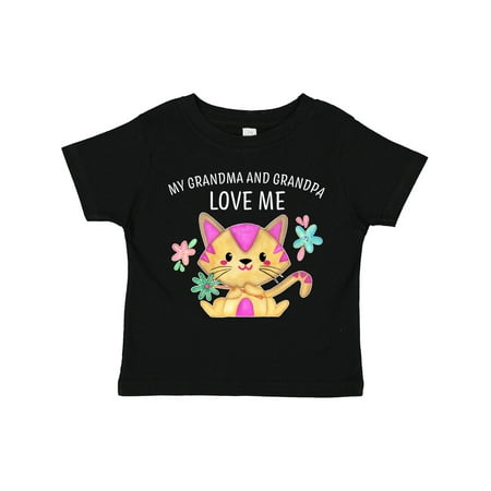 Inktastic My Grandma and Grandpa Love Me with Cute Kitten and Flowers Gift Toddler Boy or Toddler Girl T-Shirt
Inktastic My Grandma and Grandpa Love Me with Cute Kitten and Flowers Gift Toddler Boy or Toddler Girl T-Shirt