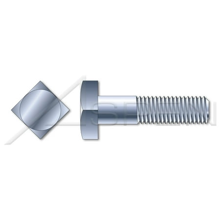 5/16 -18 X 1-1/2 Square Head Battery Bolts Zinc Plated Steel