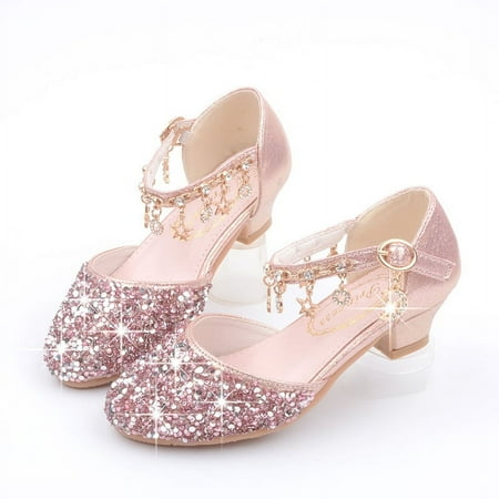 XGeek Princess Shoes Girls Heels Princess Dress Up Shoes Little Girl Dress Shoes-31/20cm
XGeek Princess Shoes Girls Heels Princess Dress Up Shoes Little Girl Dress Shoes-31/20cm