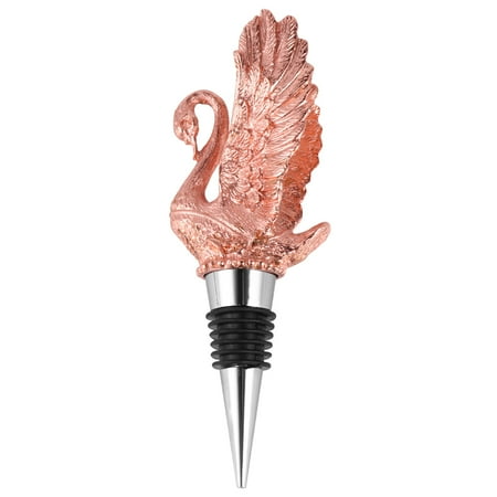 Swan Wine Pourer Animal Bottle Stopper Creative Zinc Alloy Wine Bottle Caps Party Favors for Bar Party Restaurant (Rose Golden)
Swan Wine Pourer Animal Bottle Stopper Creative Zinc Alloy Wine Bottle Caps Party Favors for Bar Party Restaurant (Rose Golden)