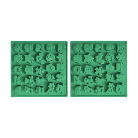Christmas Silicone Molds 25 Compartment Xmas Chocolate Cake Mold Christmas Silicone Molds 2PCS Durable Non-stick 3D Mould DIY
Christmas Silicone Molds 25 Compartment Xmas Chocolate Cake Mold Christmas Silicone Molds 2PCS Durable Non-stick 3D Mould DIY