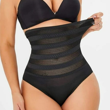 Ecqkame Women’s Shapewear Body Shaper Clearance Women Mash Breath Control Hip Lift High Waist Fishnet Panel Panty Body Shapewear Black S
Ecqkame Women’s Shapewear Body Shaper Clearance Women Mash Breath Control Hip Lift High Waist Fishnet Panel Panty Body Shapewear Black S