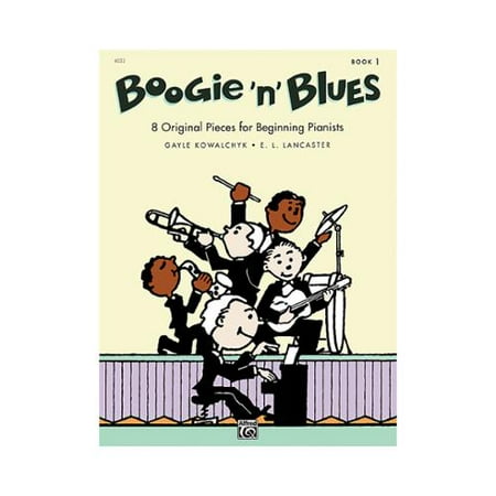 Alfred 00-6033 Boogie n Blues- Book 1 - Music Book