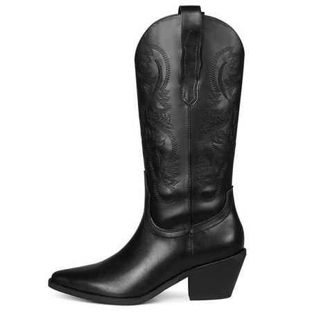 SaraIris Women s Cowboy Boots Embroidered Stylish Pointed Toe Block Heels Wide Calf Pull on Western Fashion Boots for Concert Party Wedding Boots
SaraIris Women s Cowboy Boots Embroidered Stylish Pointed Toe Block Heels Wide Calf Pull on Western Fashion Boots for Concert Party Wedding Boots