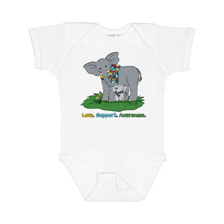 Inktastic Autism Love Support Awareness Elephants Boys or Girls Baby Bodysuit
Inktastic Autism Love Support Awareness Elephants Boys or Girls Baby Bodysuit