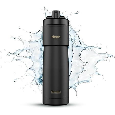 Hydration Co Sport 23 Insulated Bike Water Bottle With Easy Nozzle Easy Squeeze For Cycling (Matte Black)
Hydration Co Sport 23 Insulated Bike Water Bottle With Easy Nozzle Easy Squeeze For Cycling (Matte Black)
