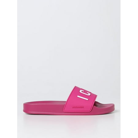 Dsquared2 Flat Sandals Woman Fuchsia Woman