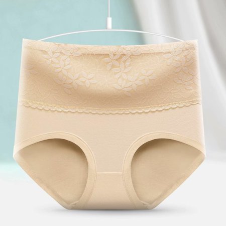 QWZNDZGRCotton High-waisted Women Panties High-stretch Underwear Lace-decorated Soft Light Briefs
QWZNDZGRCotton High-waisted Women Panties High-stretch Underwear Lace-decorated Soft Light Briefs