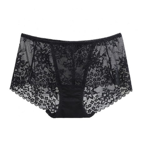 Women s Split Lace Briefs Bow Slimming Shapers Transparent Mid-rise Comfortable Full Coverage Soft Panties(1-Packs)
Women s Split Lace Briefs Bow Slimming Shapers Transparent Mid-rise Comfortable Full Coverage Soft Panties(1-Packs)