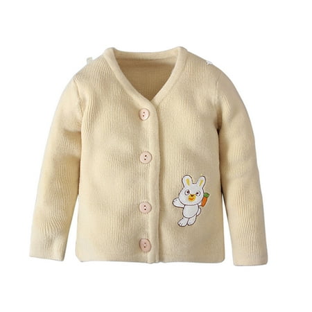 Tagold Fall Savings Clearance Winter Coats for Girls Winter Bunny Long-sleeved Solid Color Woolen Sweater Sweater Coat Children s Clothing
Tagold Fall Savings Clearance Winter Coats for Girls Winter Bunny Long-sleeved Solid Color Woolen Sweater Sweater Coat Children s Clothing