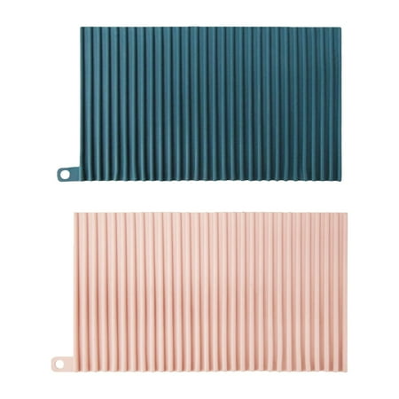 Foldable Draining Pads Multifunctional Kitchen Gadget Silicone for Dinnerware Foldable Draining Pads Multifunctional Kitchen Gadget Silicone for Dinne