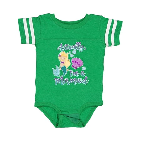 Inktastic Actually Im a Mermaid with Seashell and Bubbles Gift Baby Girl Bodysuit
Inktastic Actually Im a Mermaid with Seashell and Bubbles Gift Baby Girl Bodysuit