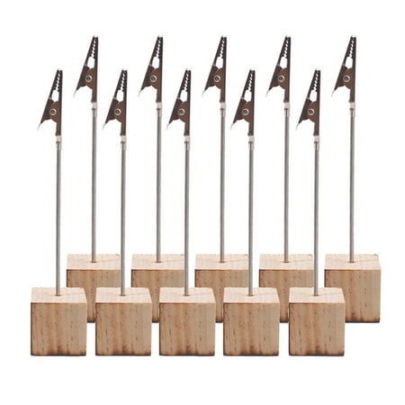 10pcs Creative Table Number Holder Wedding Table Name Holder Clips Picture Memo Note Photo Stand
10pcs Creative Table Number Holder Wedding Table Name Holder Clips Picture Memo Note Photo Stand
