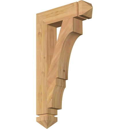 Ekena Millwork 3 1/2 W x 16 D x 28 H Balboa Arts & Crafts Smooth Bracket Western Red Cedar
Ekena Millwork 3 1/2 W x 16 D x 28 H Balboa Arts & Crafts Smooth Bracket Western Red Cedar