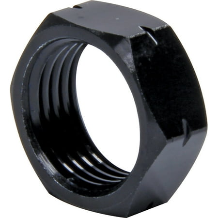 Jam Nuts 5/8-18 LH Thin OD Alum Black 10pk