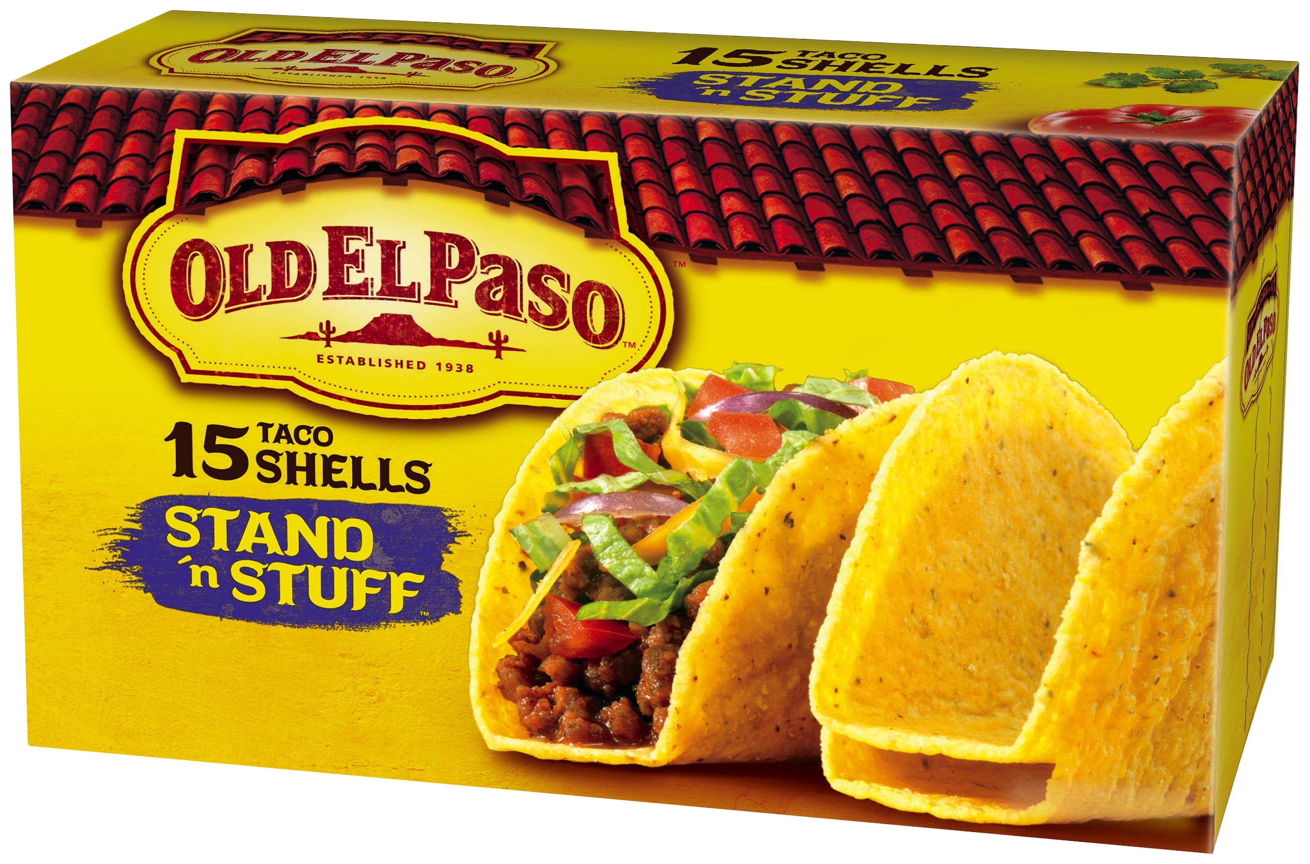 Old El Paso® Hard & Soft Taco Dinner Kit 11.4 oz. Box