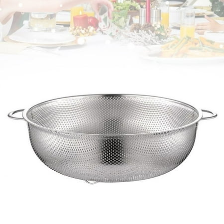 Strainer Bast Colander Bowl Kitchen Mesh Fruit Washing Vegetable Stainless Metal Rice Drain Steel Fine Pasta Basin
Strainer Bast Colander Bowl Kitchen Mesh Fruit Washing Vegetable Stainless Metal Rice Drain Steel Fine Pasta Basin