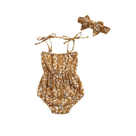Ma&Baby Newborn Baby Girls Summer Two-piece Clothes Set Khaki Sleeveless Romper Jumpsuit Headdress Outfit
Ma&Baby Newborn Baby Girls Summer Two-piece Clothes Set Khaki Sleeveless Romper Jumpsuit Headdress Outfit