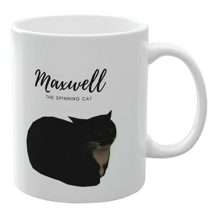 Cat Coffee Mugs | 11.8oz Maxwell The Cat Ceramic Cup | Coffee Mug for Cat Lover and Board Base and Easy Grip C-shaped Handle
Cat Coffee Mugs | 11.8oz Maxwell The Cat Ceramic Cup | Coffee Mug for Cat Lover and Board Base and Easy Grip C-shaped Handle