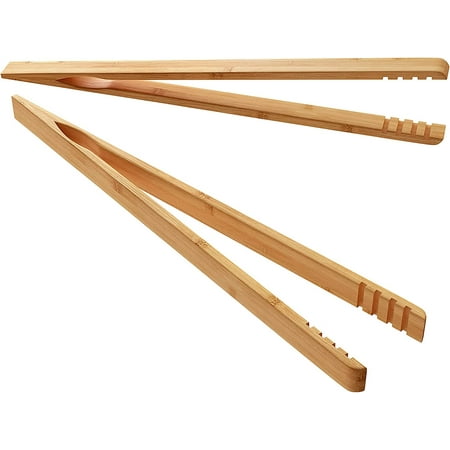 2 Pieces Bamboo Toast Tongs 7 Inches Reusable Wood Cooking Tongs for Cooking Holding Toast Muffin BambooTongs for Kitchen Utensi
2 Pieces Bamboo Toast Tongs 7 Inches Reusable Wood Cooking Tongs for Cooking Holding Toast Muffin BambooTongs for Kitchen Utensi
