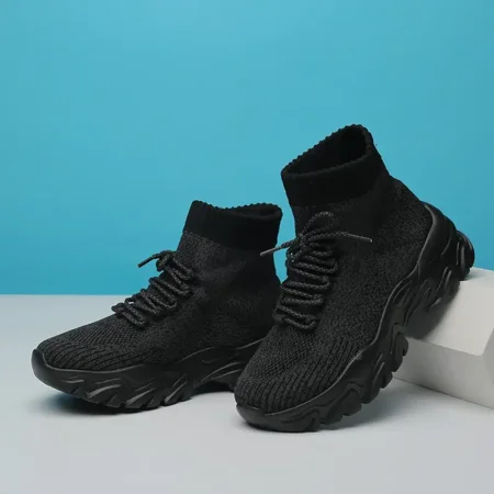 Women‘s Chunky Sneakers Knit Breathable Thick Sole Mid Top Lace Up Shoes Women‘s Footwear
Women‘s Chunky Sneakers Knit Breathable Thick Sole Mid Top Lace Up Shoes Women‘s Footwear