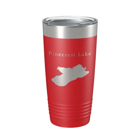 Pinecrest Lake Map Tumbler Travel Mug Insulated Laser Engraved Coffee Cup California 20 oz Red
Pinecrest Lake Map Tumbler Travel Mug Insulated Laser Engraved Coffee Cup California 20 oz Red