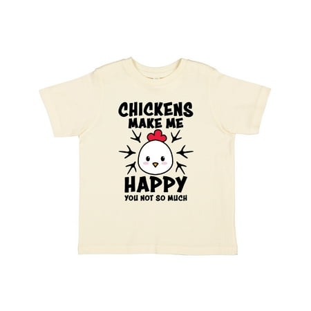 Inktastic Chickens Make Me Happy You Not So Much Gift Toddler Boy or Toddler Girl T-Shirt
Inktastic Chickens Make Me Happy You Not So Much Gift Toddler Boy or Toddler Girl T-Shirt