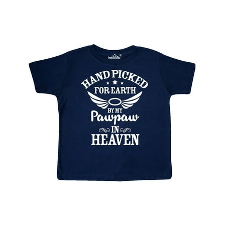 Inktastic Handpicked for Earth By My Pawpaw in Heaven with Angel Wings Gift Toddler Boy or Toddler Girl T-Shirt
Inktastic Handpicked for Earth By My Pawpaw in Heaven with Angel Wings Gift Toddler Boy or Toddler Girl T-Shirt