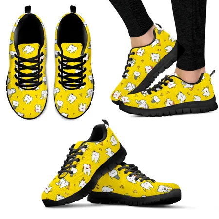 Cute Cartoon Dentist Tooth Cartoon Pattern Femme Flat Shoes Breathable Air Casual Sneaker for Women Non-Slip Zapatos
Cute Cartoon Dentist Tooth Cartoon Pattern Femme Flat Shoes Breathable Air Casual Sneaker for Women Non-Slip Zapatos