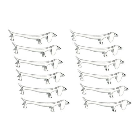 WELPET 12 Pcs Chopsticks Rest Little Dog Chopsticks Holder Dachshund Zinc Alloy Fork Stand Spoon Tableware Rack Holder
WELPET 12 Pcs Chopsticks Rest Little Dog Chopsticks Holder Dachshund Zinc Alloy Fork Stand Spoon Tableware Rack Holder