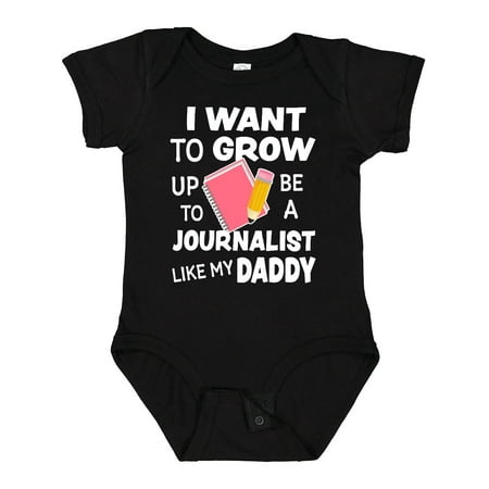 Inktastic I Want to Grow Up to Be a Journalist Like My Daddy Gift Baby Boy or Baby Girl Bodysuit
Inktastic I Want to Grow Up to Be a Journalist Like My Daddy Gift Baby Boy or Baby Girl Bodysuit