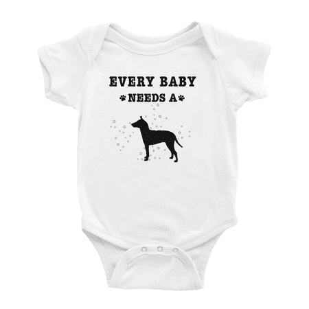 Every Baby Needs A Manchester Terrier Dog Funny Baby Romper For Boy Girl 0-3 Months
Every Baby Needs A Manchester Terrier Dog Funny Baby Romper For Boy Girl 0-3 Months