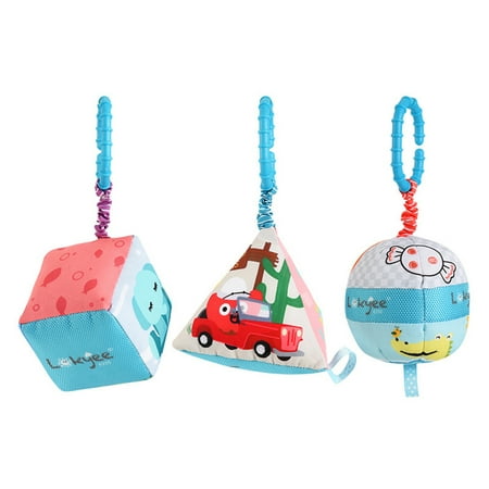 Newborn baby rattle plush pendant toy three-piece set 0-1 year old baby toy sensory puzzle cloth ball bedside bell (1 set of three)
Newborn baby rattle plush pendant toy three-piece set 0-1 year old baby toy sensory puzzle cloth ball bedside bell (1 set of three)