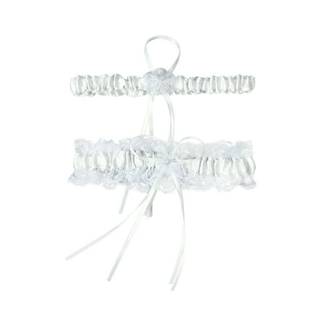 Yage 1 Pair of Bridal Garters Beautiful Lace Thigh Ring Floral Design Leg Band for Wedding Party (White)
Yage 1 Pair of Bridal Garters Beautiful Lace Thigh Ring Floral Design Leg Band for Wedding Party (White)