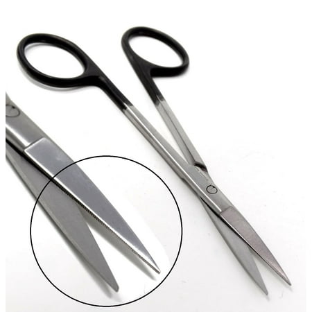 Supercut Iris Dissecting Scissors 4.5 Straight One Serrated Blade