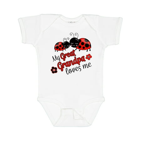 Inktastic My Great Grandpa Loves Me Cute Ladybugs Gift Baby Boy or Baby Girl Bodysuit
Inktastic My Great Grandpa Loves Me Cute Ladybugs Gift Baby Boy or Baby Girl Bodysuit