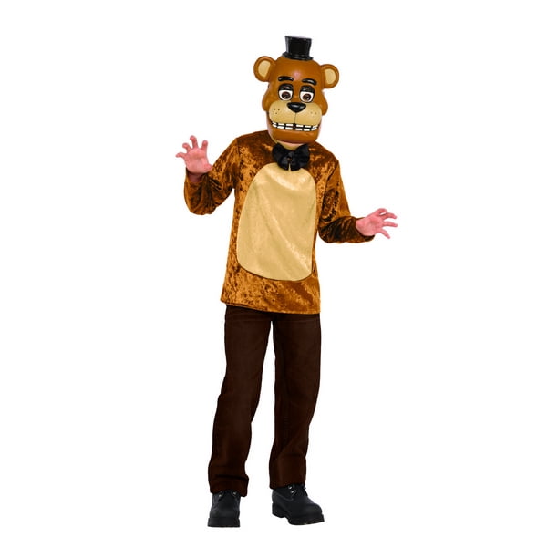 Five Nights at Freddys Deluxe Freddy Kids Costume Set