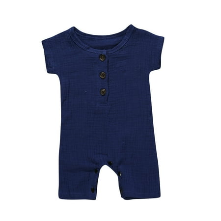 TAIAOJING Baby Romper Casual Linen Boys Girls Toddler Kids Jumpsuit Clothes Button Solid Girls Romper&Jumpsuit One Piece Outfits 0-6 Months
TAIAOJING Baby Romper Casual Linen Boys Girls Toddler Kids Jumpsuit Clothes Button Solid Girls Romper&Jumpsuit One Piece Outfits 0-6 Months
