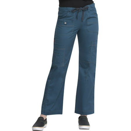 Dickies Gen Flex Scrubs Pant for Women Low Rise Drawstring Cargo 857455