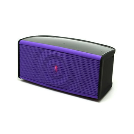 RND Ripple Bluetooth Speaker with two front speakers, subwoofer and microphone for iPhone, iPad, Samsung Galaxy, Nexus, LG, HTC, Nokia, Motorola and More (Purple) RND Ripple Bluetooth Speaker with two front speakers, subwoofer and microphone for iPhone, iPad, Samsung Galaxy, Nexus, LG, HTC, Nokia, Motorola and More (Purple)