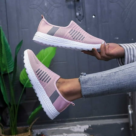 FITORON Women s Sneakers- Fashion Ladies Stretch Cloth Large Size Casual Sports Weaving Shoes Pink 39
FITORON Women s Sneakers- Fashion Ladies Stretch Cloth Large Size Casual Sports Weaving Shoes Pink 39