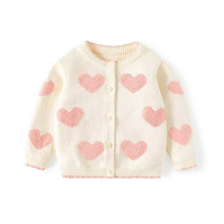 Cute Baby Girls Hearts Knit Cardigan Sweater Toddler Loose Long Sleeve Shirts Warm Tops for Fall Winter Design Girls 4t Winter Clothes Jacket Girls Kids Outerwear 6x Womens Clothes Girl Light Jacket
Cute Baby Girls Hearts Knit Cardigan Sweater Toddler Loose Long Sleeve Shirts Warm Tops for Fall Winter Design Girls 4t Winter Clothes Jacket Girls Kids Outerwear 6x Womens Clothes Girl Light Jacket