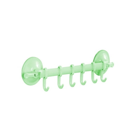 Jygee Home Bathroom Suction Cup Bar Removeable Shower Suction cup Rod 6 Hooks Hanger Bar Suction Rack Green
Jygee Home Bathroom Suction Cup Bar Removeable Shower Suction cup Rod 6 Hooks Hanger Bar Suction Rack Green