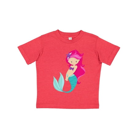 Inktastic Cute Little Mermaid Pink Hair Purple Sea Star Gift Toddler Toddler Girl T-Shirt
Inktastic Cute Little Mermaid Pink Hair Purple Sea Star Gift Toddler Toddler Girl T-Shirt